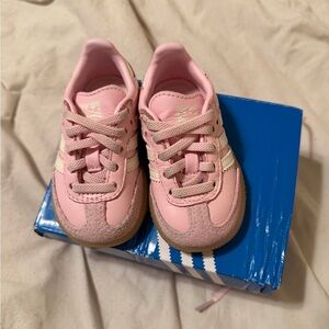 Adidas Kids Light Pink Sneakers